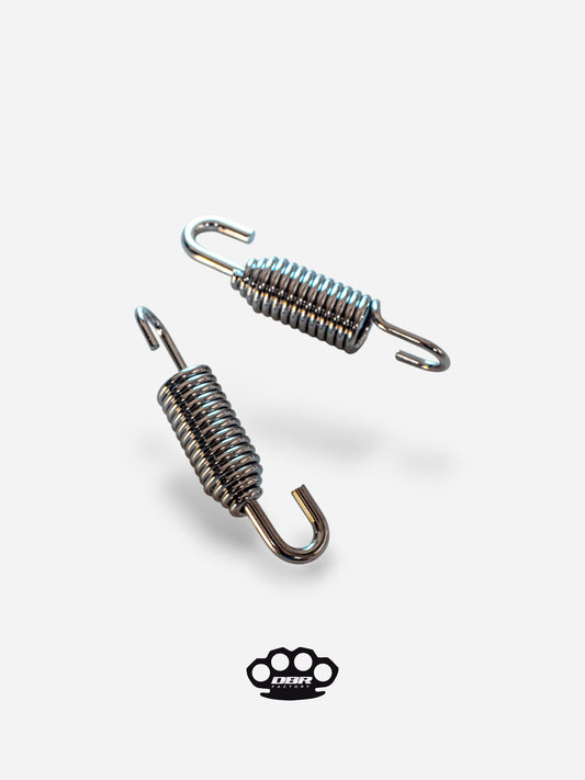 DBR Pair of Springs Exhaust Pipe Ø12x57