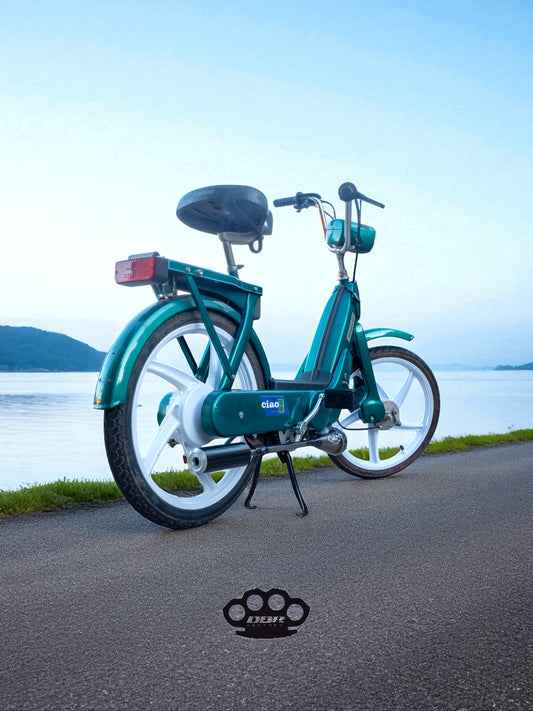 Scarico DBR Classic Moped – Silenziatore Integrato - DBR Factory