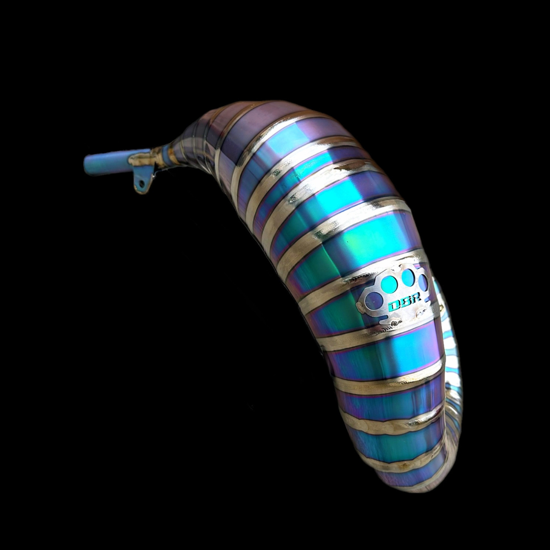 Scarico DBR Off-Road 125/150cc Titanium Alto - Pancia - DBR Factory