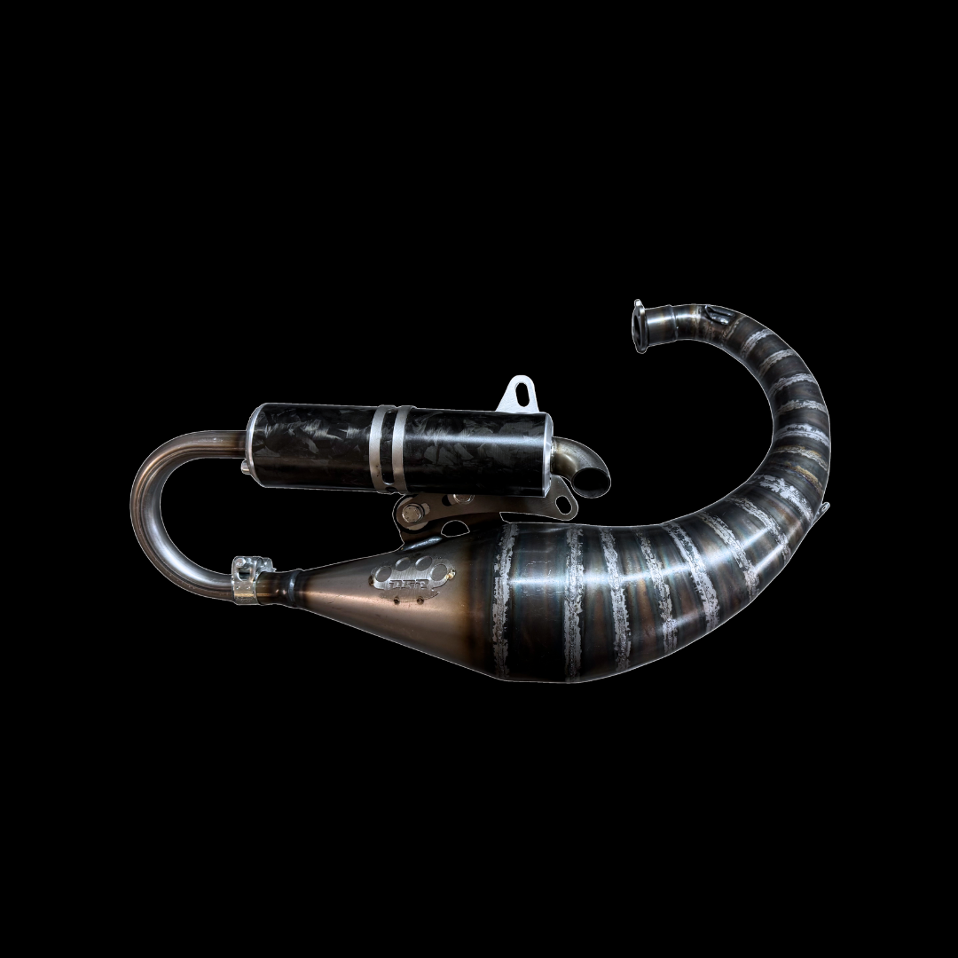 Marmitta DBR Minarelli Verticale Trofeo - MBK Booster Spirit, Next Generation e Stunt - Yamaha Zuma e Slider - Aprilia SR50 1992-1993 - DBR Factory