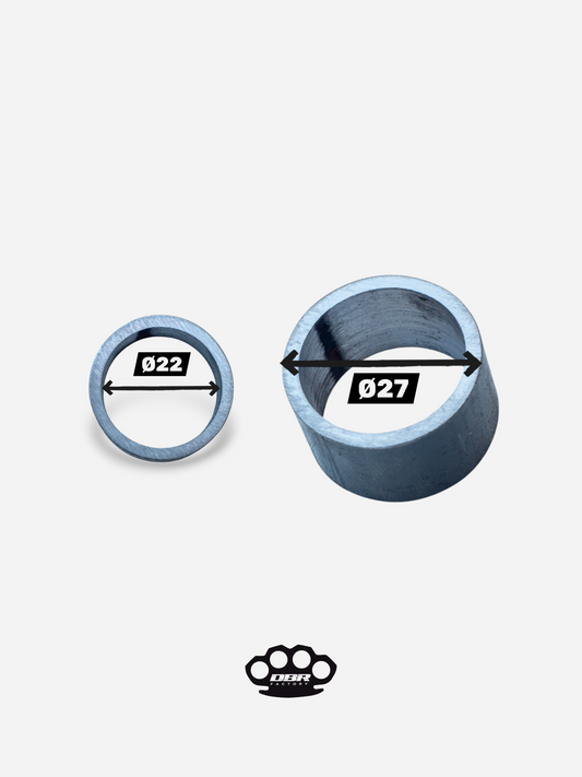 Anpassbuchse Ø22/Ø27 Moped