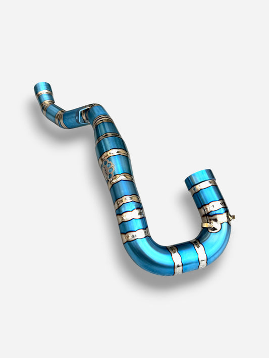 Collettore di Scarico DBR 4T Titanium - KTM 450-530 (2008-2016), Husqvarna 450 FE/FC (2014-2016), Husaberg 450 FE/FC (2009-2014) - DBR Factory