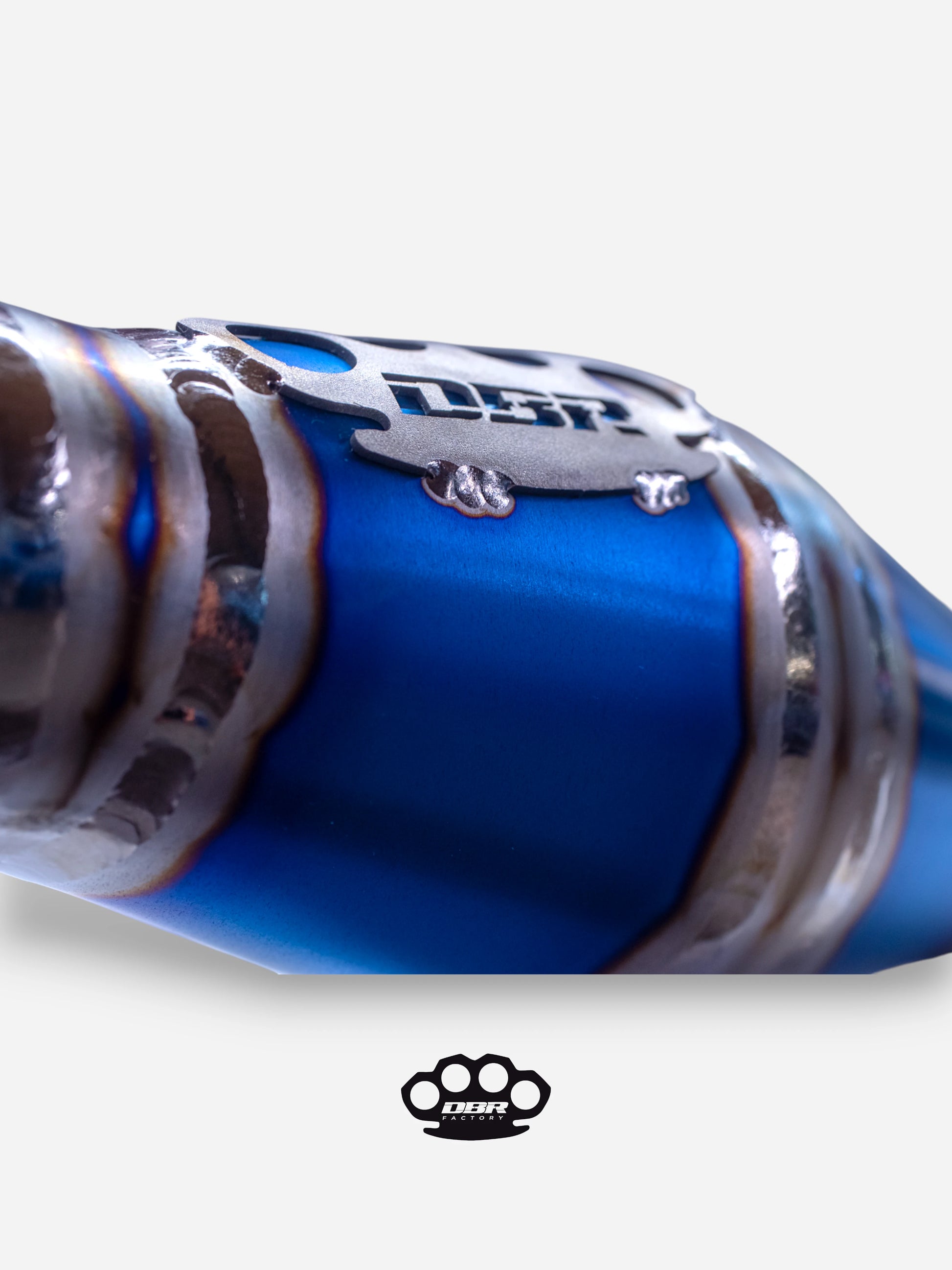 Collettore di Scarico DBR 4T Titanium - KTM SMC 2008-2014, Husqvarna 701 2016-2024, Gas Gas ES/SM 700 2022-2024 - DBR Factory