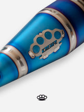 Lade das Bild im Gallery-Viewer, DBR GP04 Multicolor Titan Auspuff - Moped Vespa und Gilera