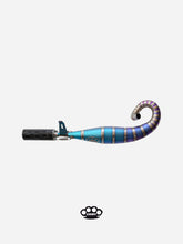 Lade das Bild im Gallery-Viewer, DBR GP04 Multicolor Titan Auspuff - Moped Vespa und Gilera