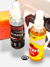 Lade das Bild im Gallery-Viewer, DBR Care Kit Classic - Olio Antiruggine + Rust Remover + Spugna &amp; Adesivi - DBR Factory
