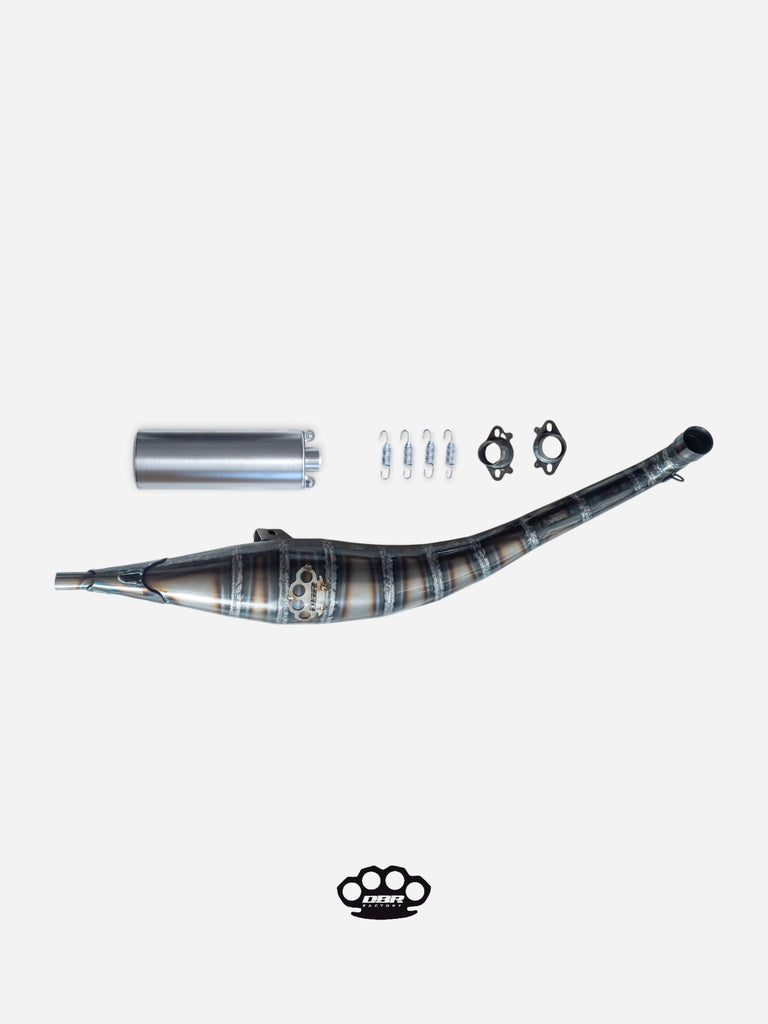 DBR GP01 Auspuff für Simonini 4P - Scooter Zylindergruppen