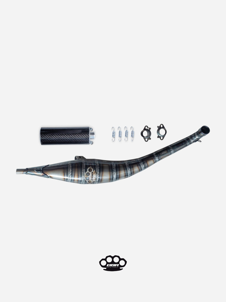 DBR GP01 Auspuff für Simonini 4P - Scooter Zylindergruppen