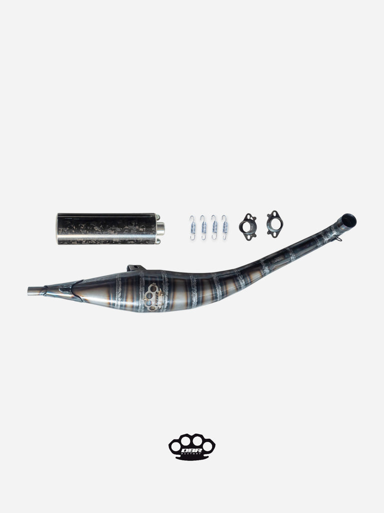 DBR GP01 Auspuff für Simonini 4P - Scooter Zylindergruppen
