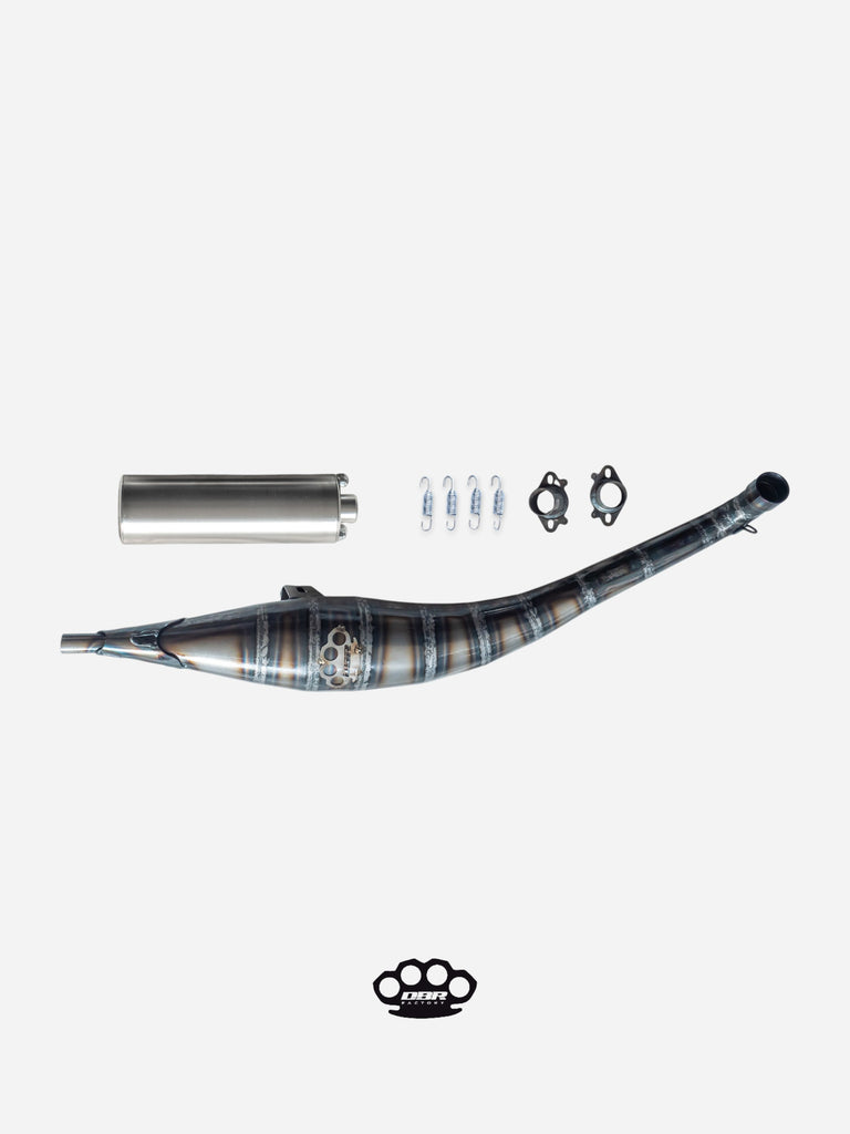 DBR GP01 Auspuff für Simonini 4P - Scooter Zylindergruppen