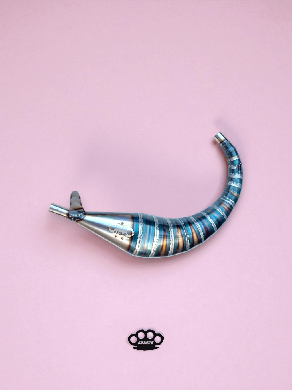 DBR Auspuff 50-100cc Superfast Niedrig - Derbi D50B0