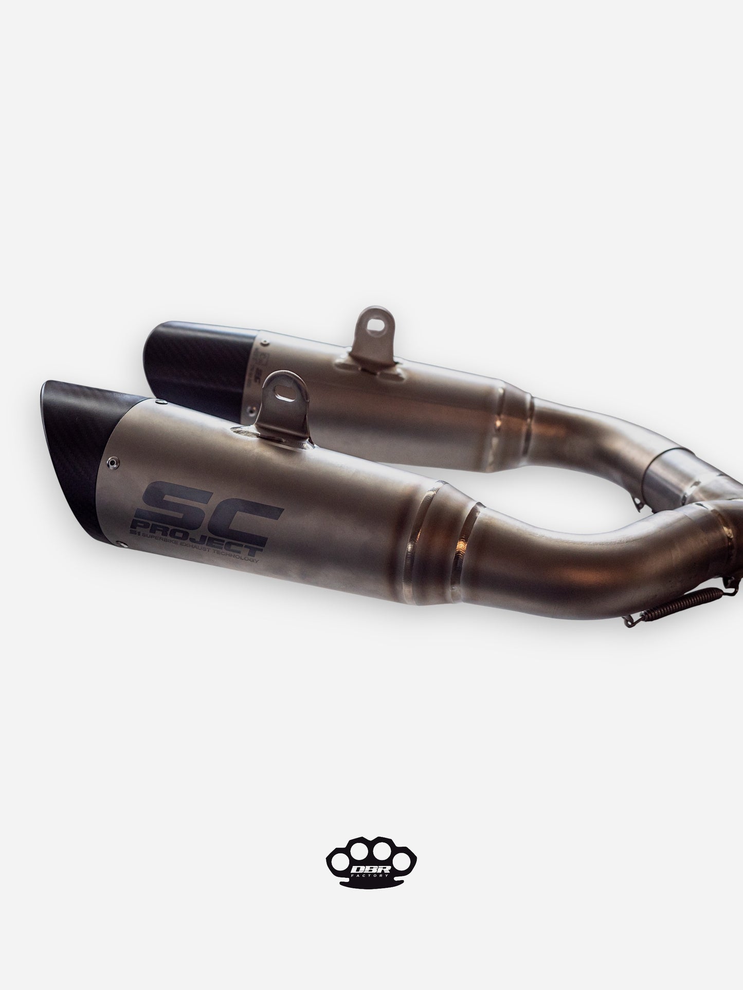 DBR Scarico Completo in Titanio DUCATI HYPERMOTARD 950 - SP 2019-2023