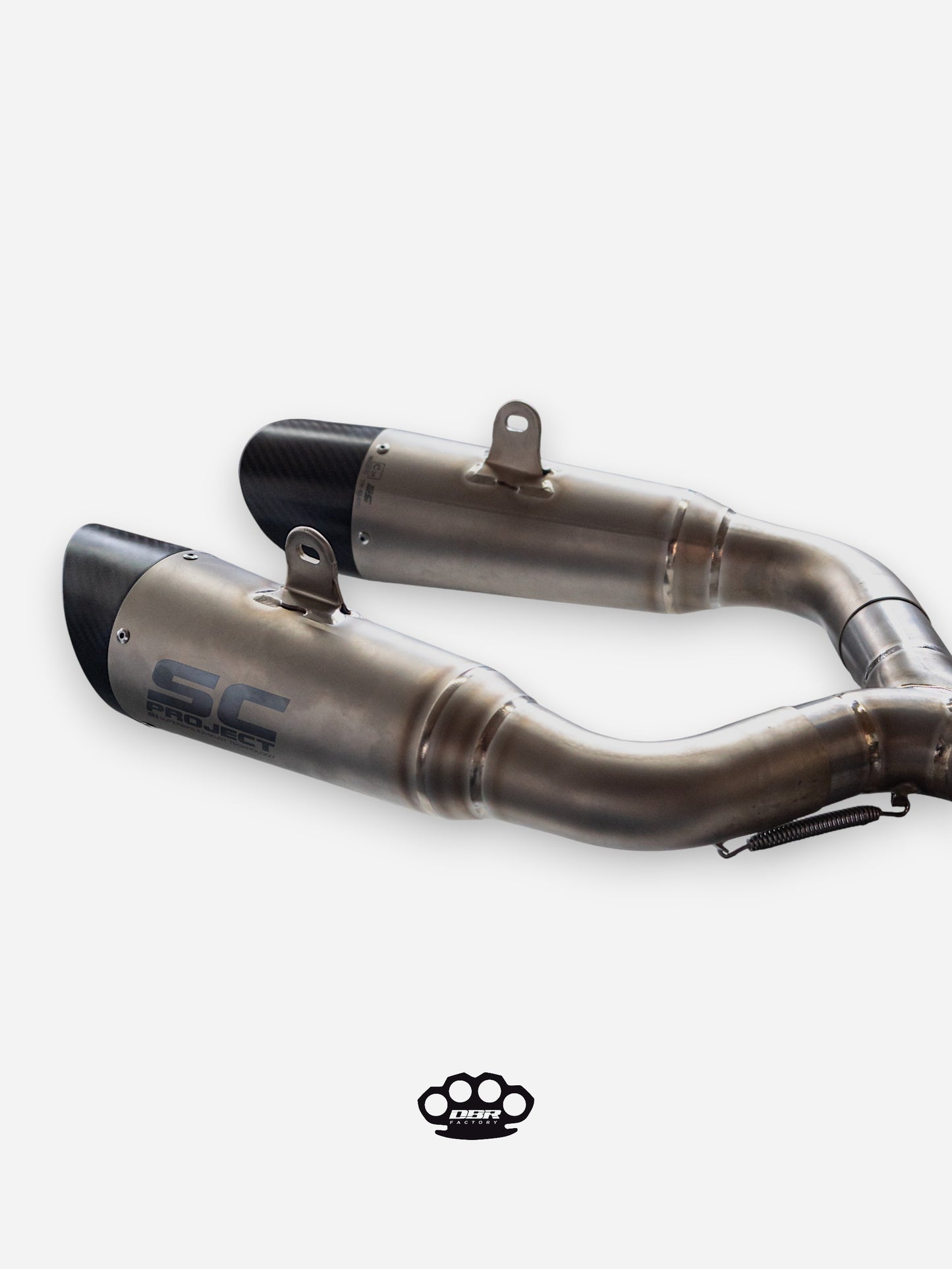 DBR Scarico Completo in Titanio DUCATI HYPERMOTARD 950 - SP 2019-2023