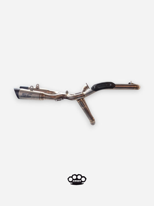 DBR Scarico Completo in Titanio DUCATI HYPERMOTARD 950 - SP 2019-2023