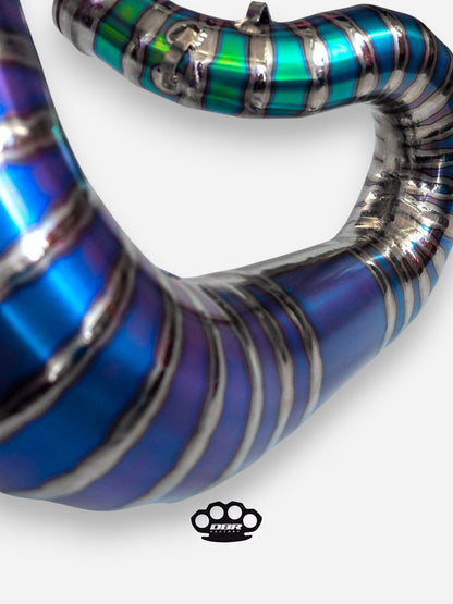 DBR Auspuff Off-Road 250/300cc Alto Titanium