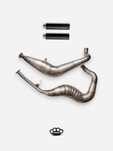 Lade das Bild im Gallery-Viewer, DBR Scarico in Titanio per RIMAR MOTORS 587/500cc con Silenziatore Twill - DBR Factory