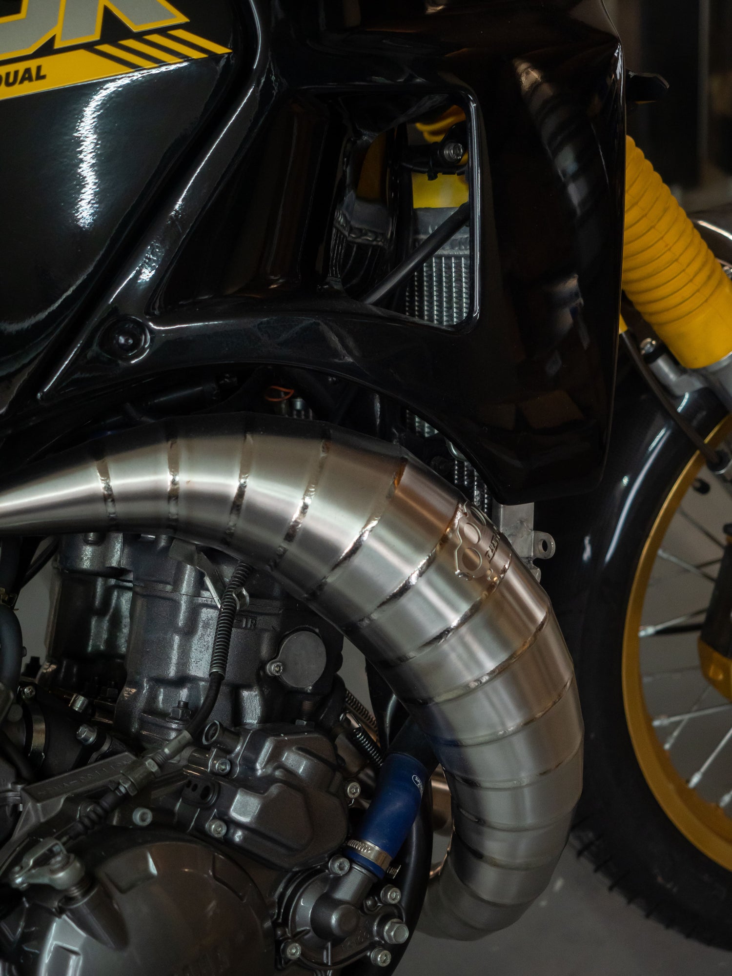 DBR Titan-Auspuff für YAMAHA TDR 250cc