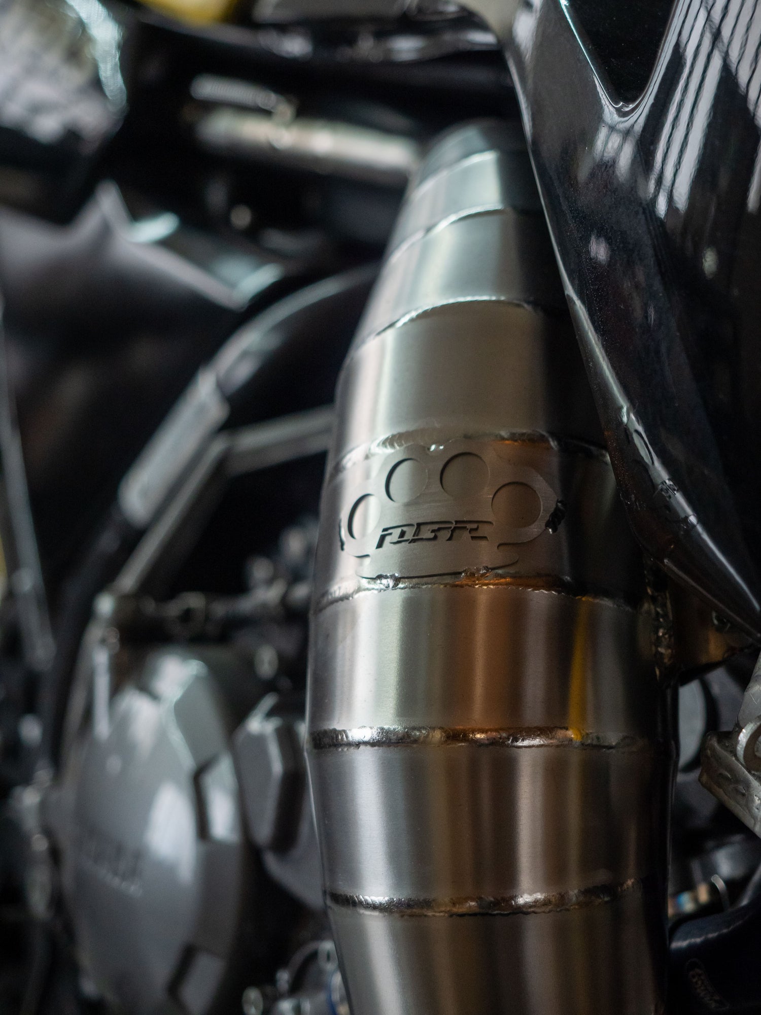 DBR Titan-Auspuff für YAMAHA TDR 250cc