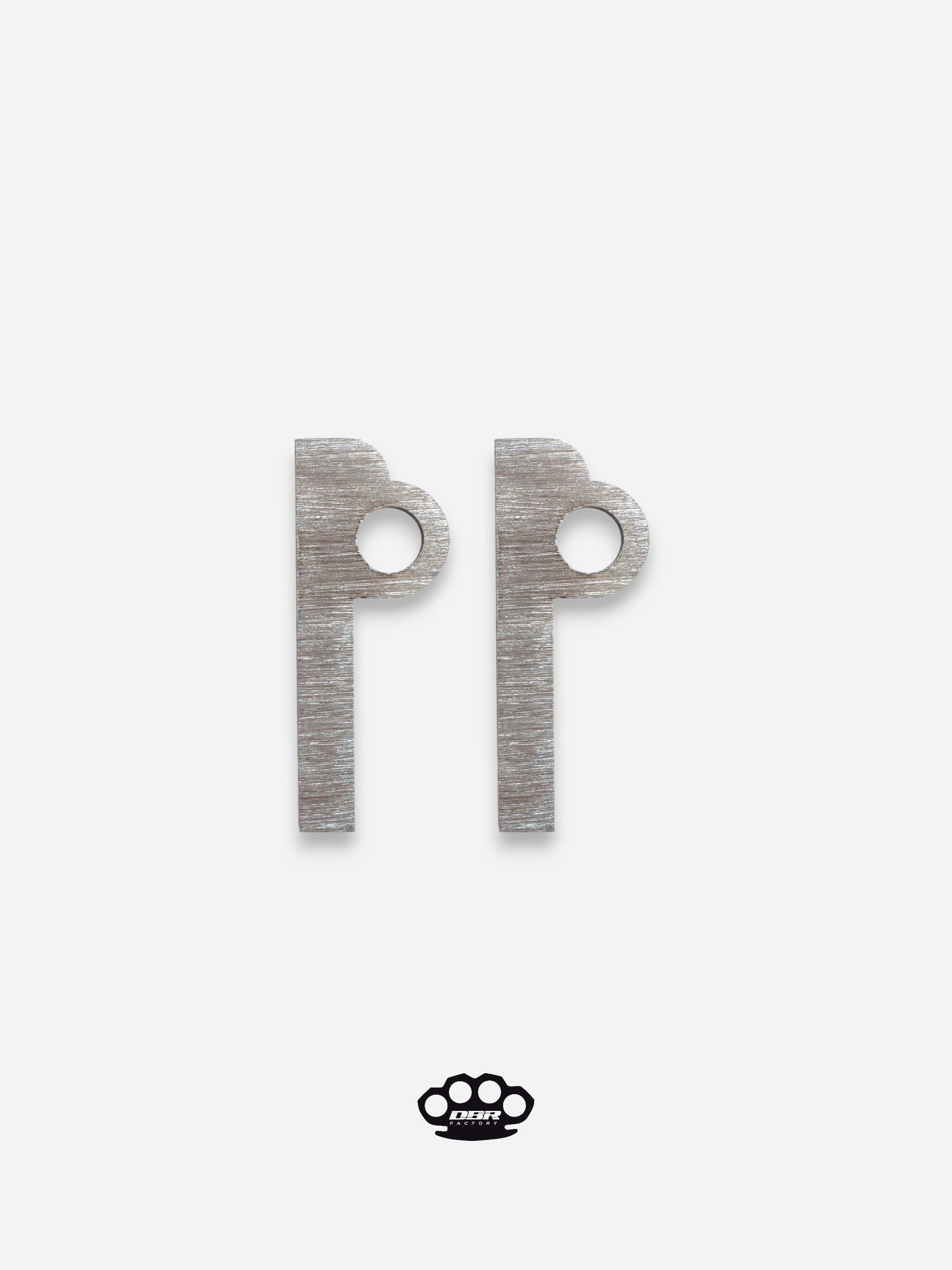 DBR Staffe di supporto cavalletto centrale per slitta rinforzata – A saldare - DBR Factory