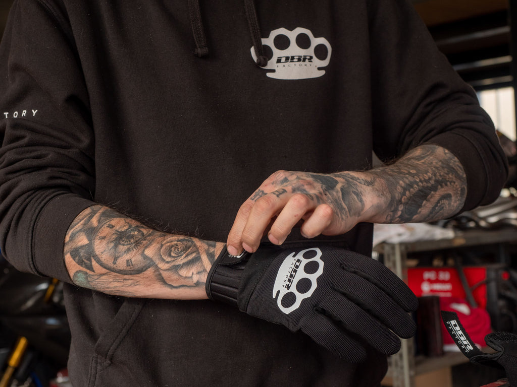 DBR Winter Touch Pro - Winter-Motorradhandschuhe aus Neopren