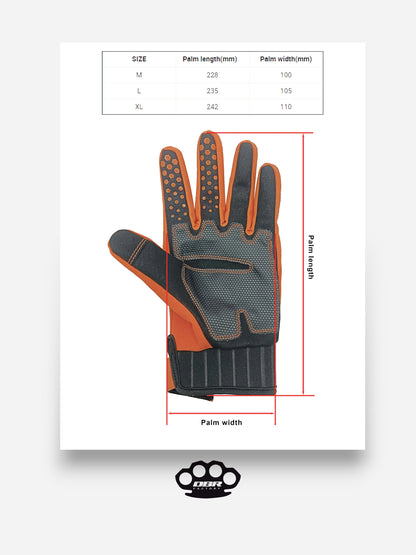 DBR Winter Touch Pro - Winter Motorcycle Gloves in Neoprene