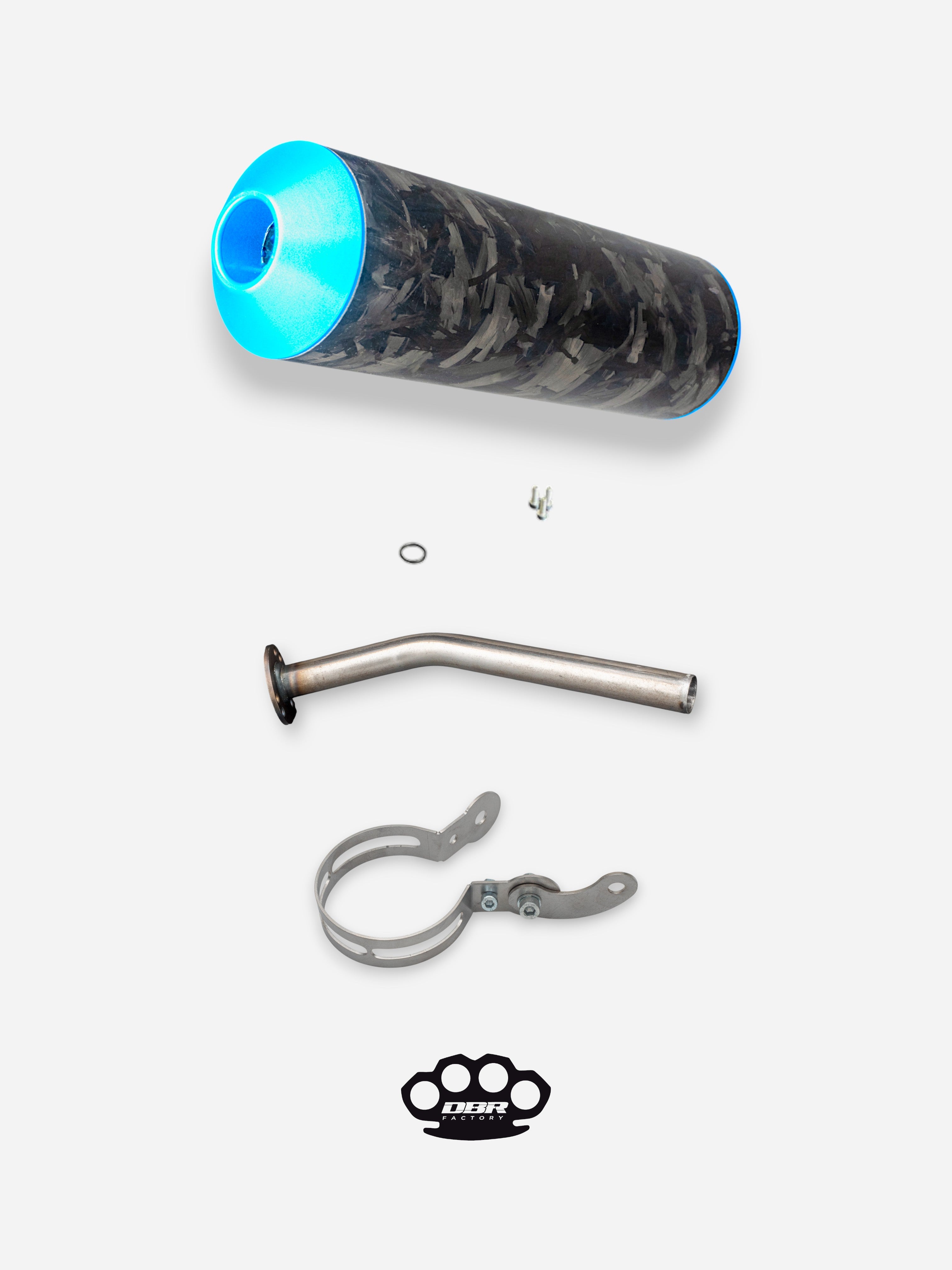 Kit Silenziatore DBR 50/100cc Passaggio Alto - DBR Factory