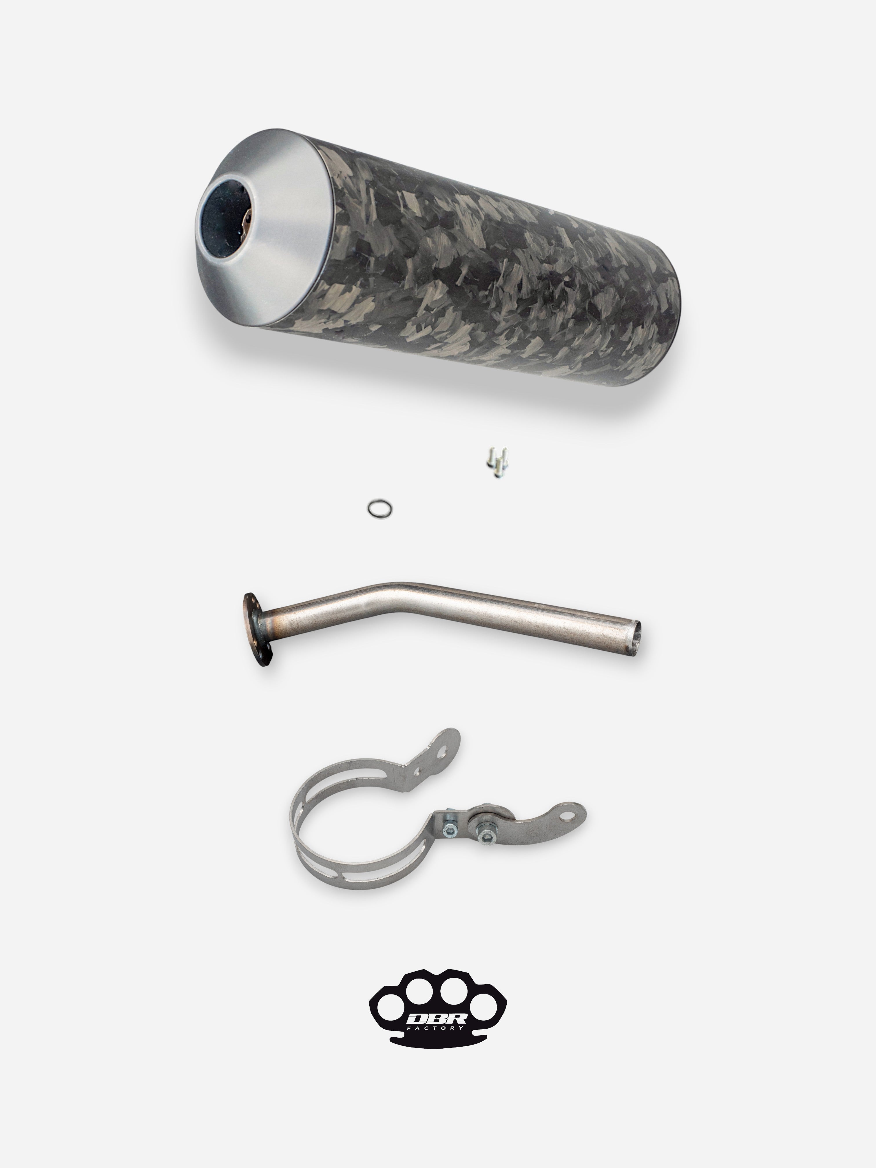 Kit Silenziatore DBR 50/100cc Passaggio Alto - DBR Factory