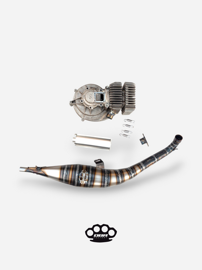 Auspuff DBR GP01 für Simonini 4P – Scooter Zylindergruppen