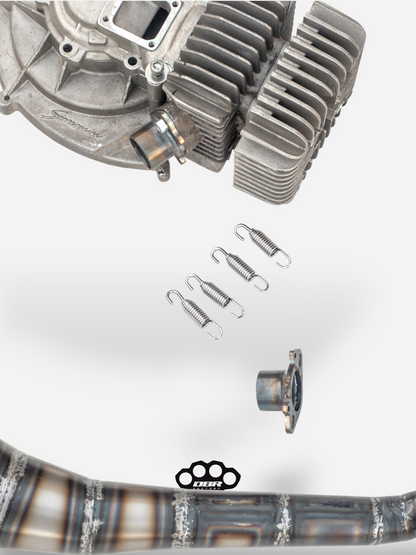 Auspuff DBR GP01 für Simonini 4P – Scooter Zylindergruppen