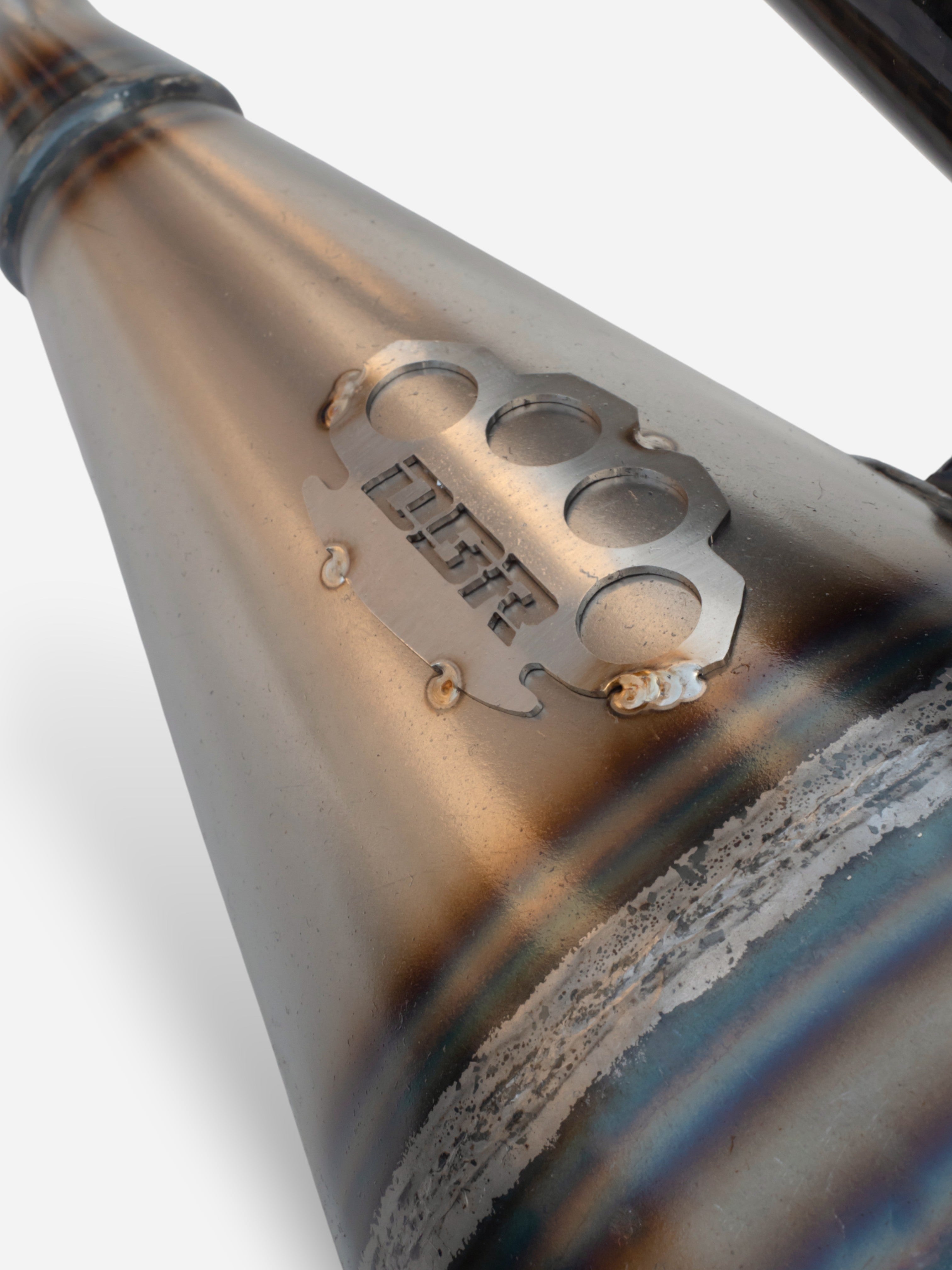 Marmitta DBR Minarelli Orizzontale - Scarico Trofeo 70-89cc - DBR Factory