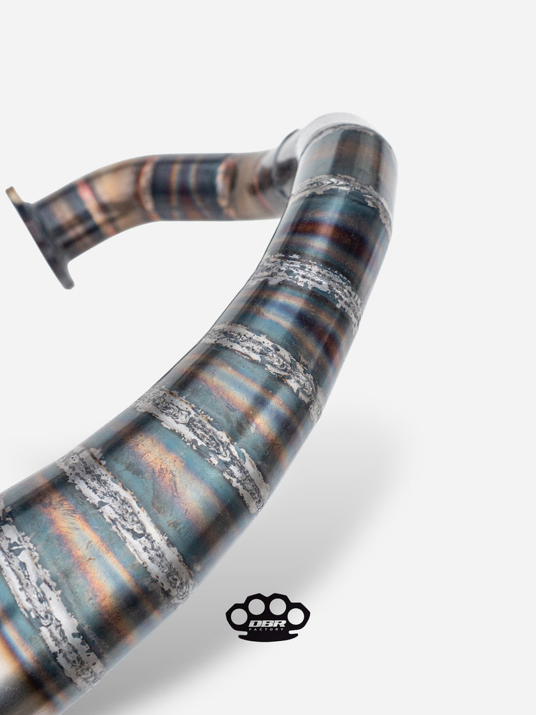 Marmitta DBR Minarelli Verticale Base - MBK Booster Spirit, Next Generation e Stunt - Yamaha Zuma e Slider - DBR Factory