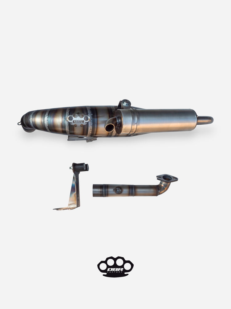 DBR Vespa Ape Performance Auspuff