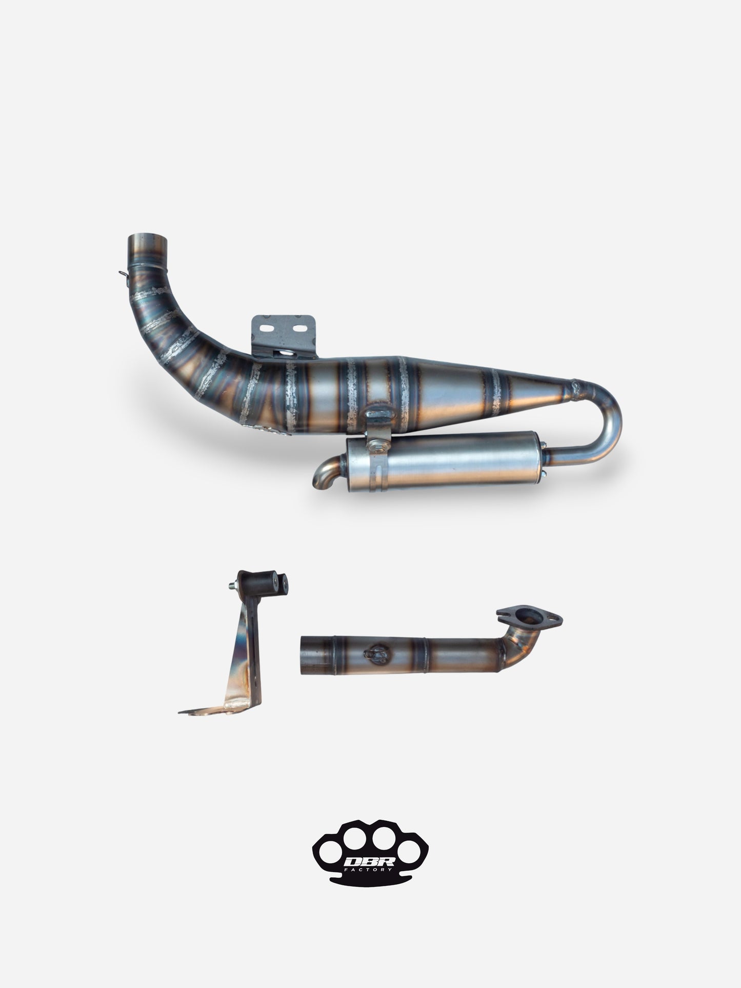 DBR Exhaust Piaggio Ape Performance