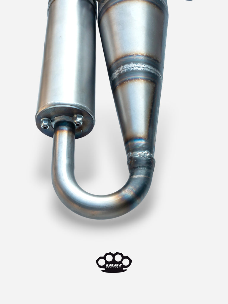 DBR Vespa Ape Performance Auspuff