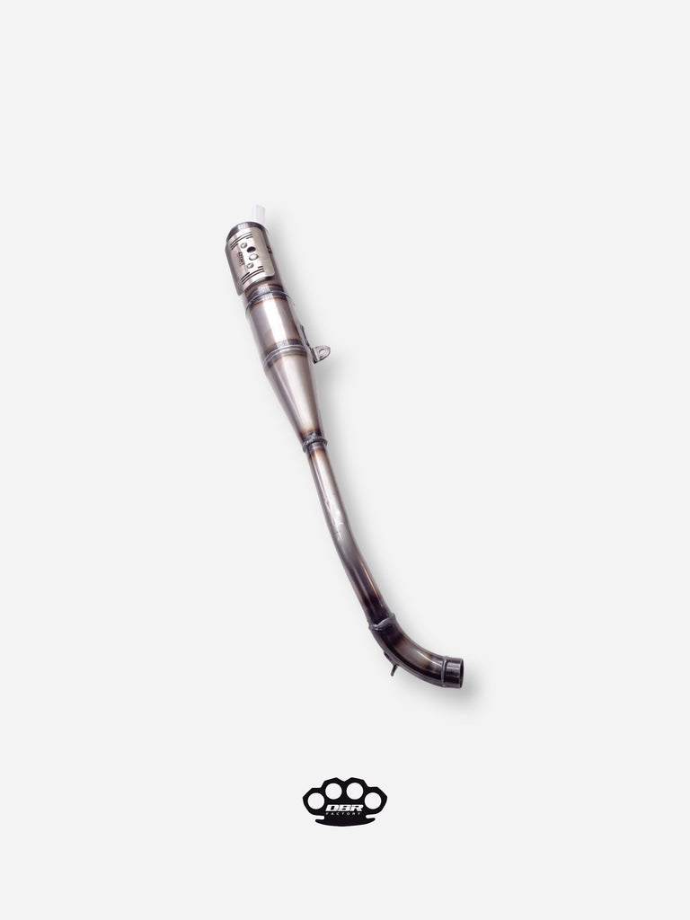 DBR Schalldämpfer Silente - Vespa/Gilera Auspuff Ø27