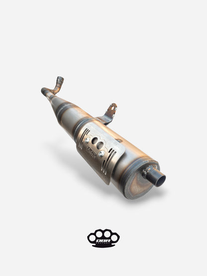 Marmitta DBR Silente - Auspuff Links Piaggio Boxer