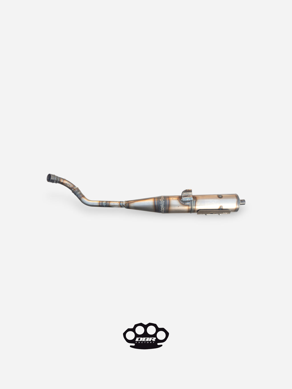 Marmitta DBR Silente - Scarico Sinistra Piaggio Boxer - DBR Factory