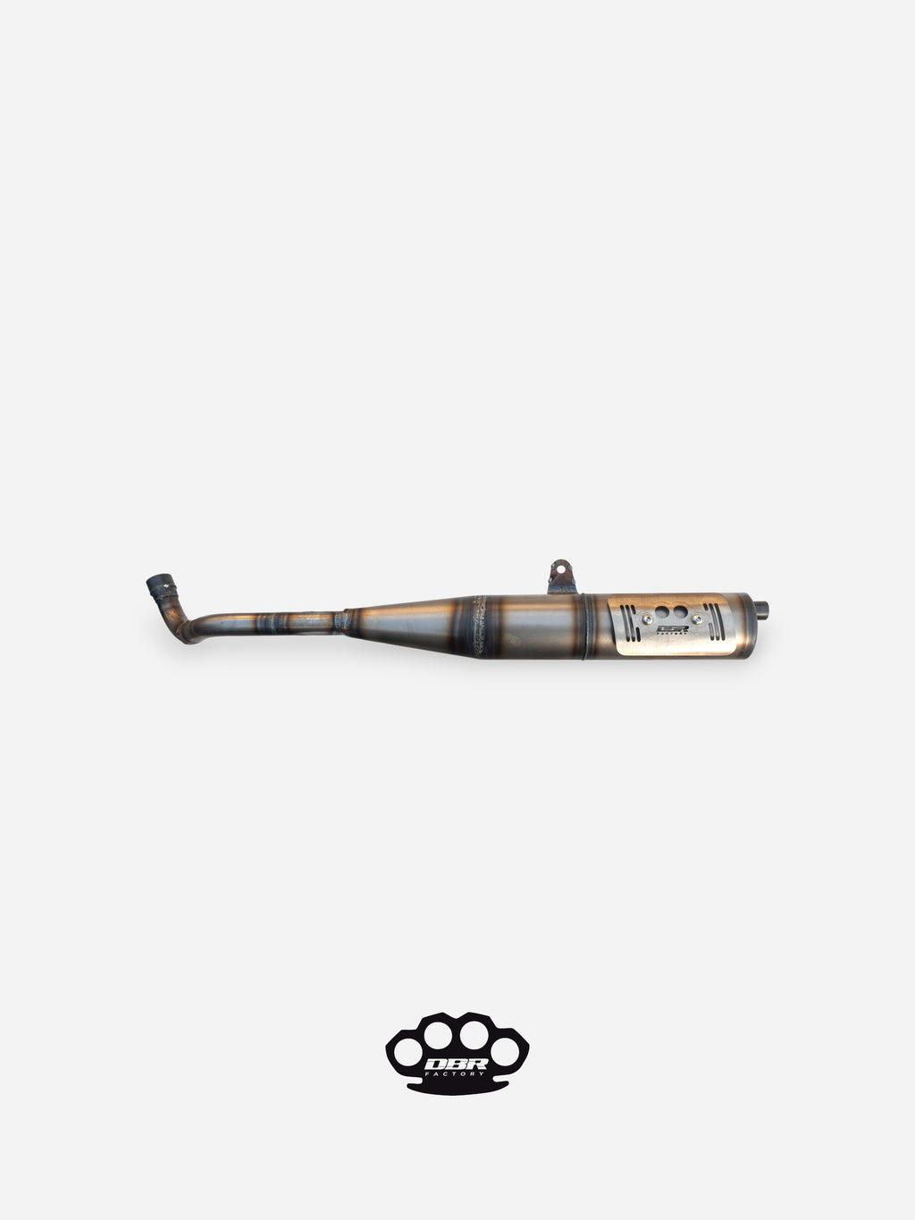 Marmitta DBR Silente - Scarico Sinistra Piaggio Boxer - DBR Factory