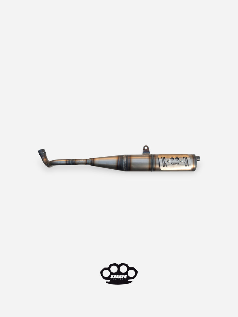 Marmitta DBR Silente - Scarico Sinistra Piaggio Boxer - DBR Factory