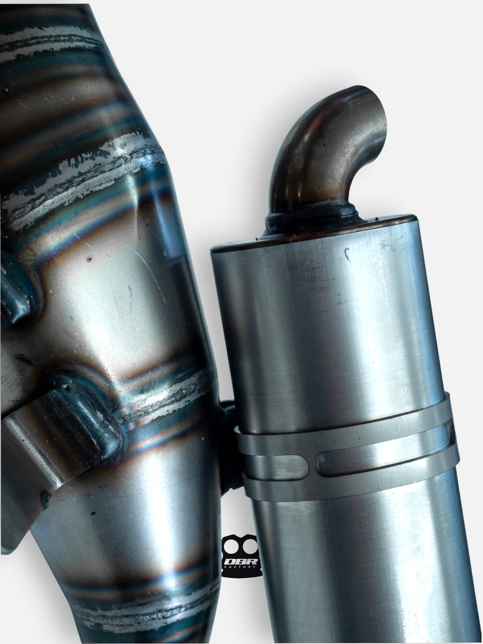 Racing Expansionsauspuff DBR VIPER für Vespa 50 - 90 - Special L N R - 125 Primavera ET3