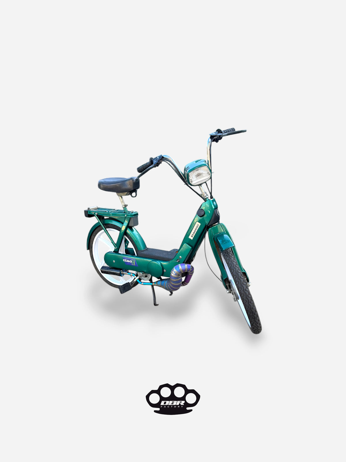 DBR Titan Wyvern Auspuff Multicolor - Vespa und Gilera
