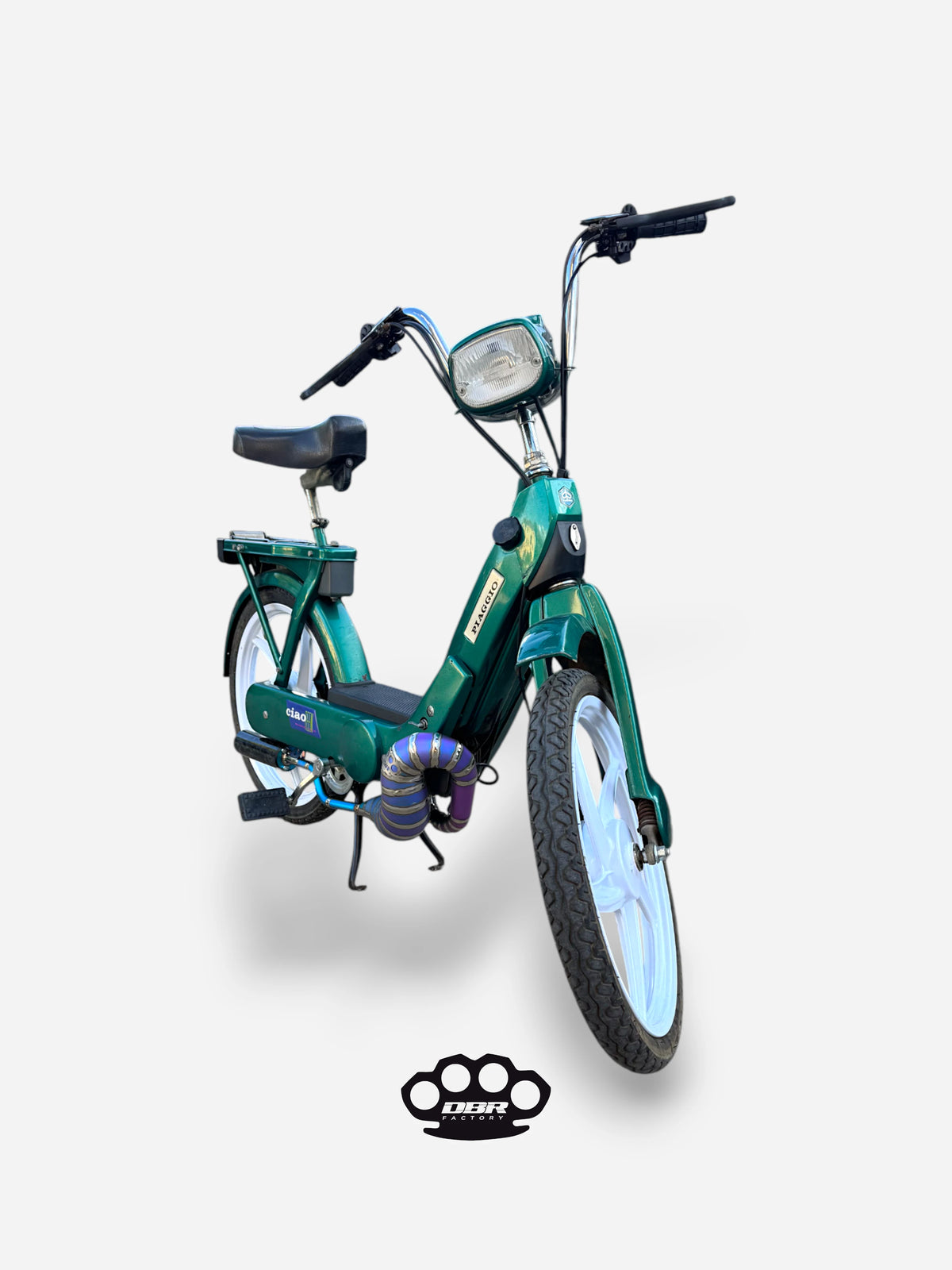 DBR Titan Wyvern Auspuff Multicolor - Vespa und Gilera