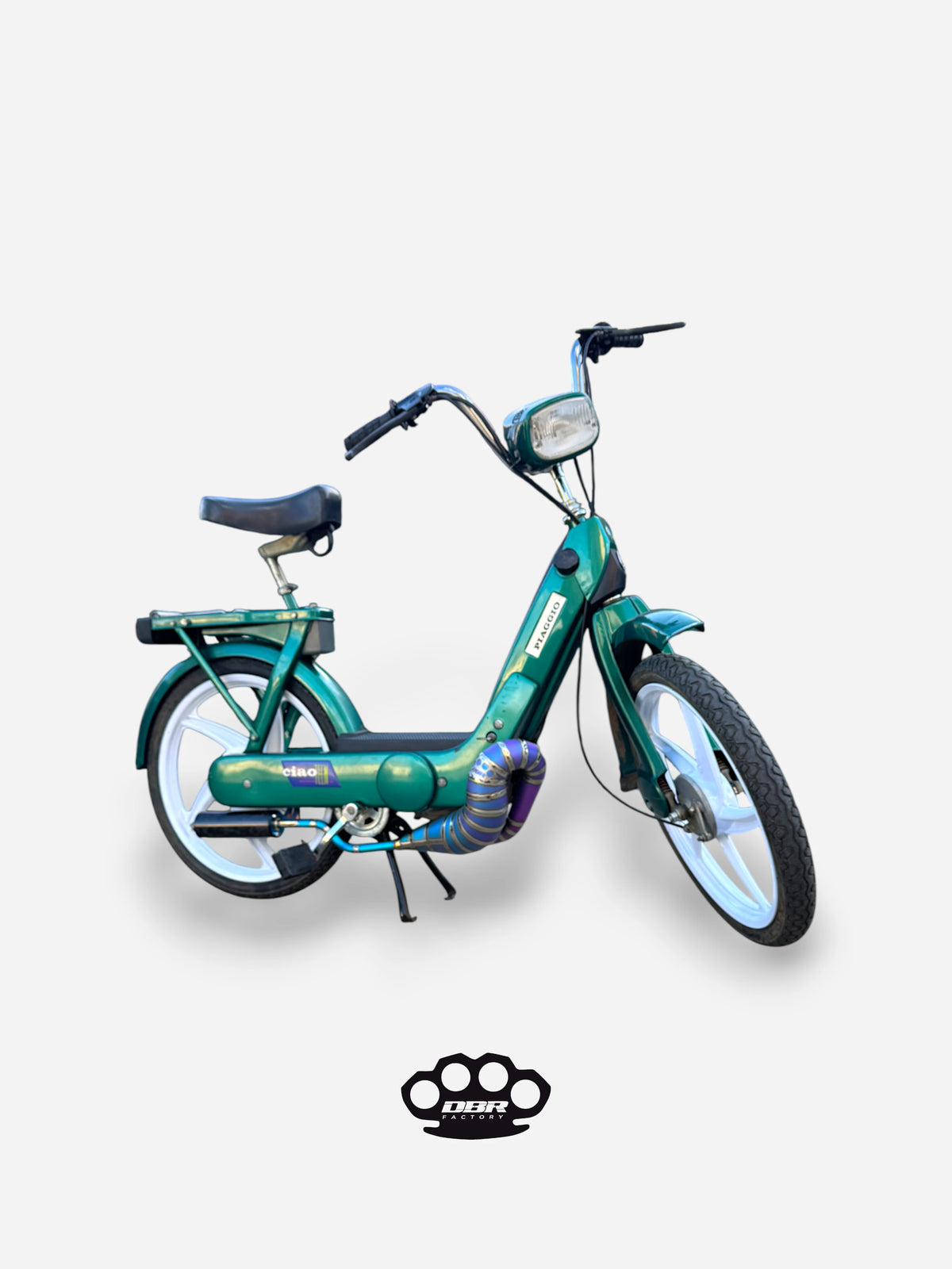 DBR Titan Wyvern Auspuff Multicolor - Vespa und Gilera