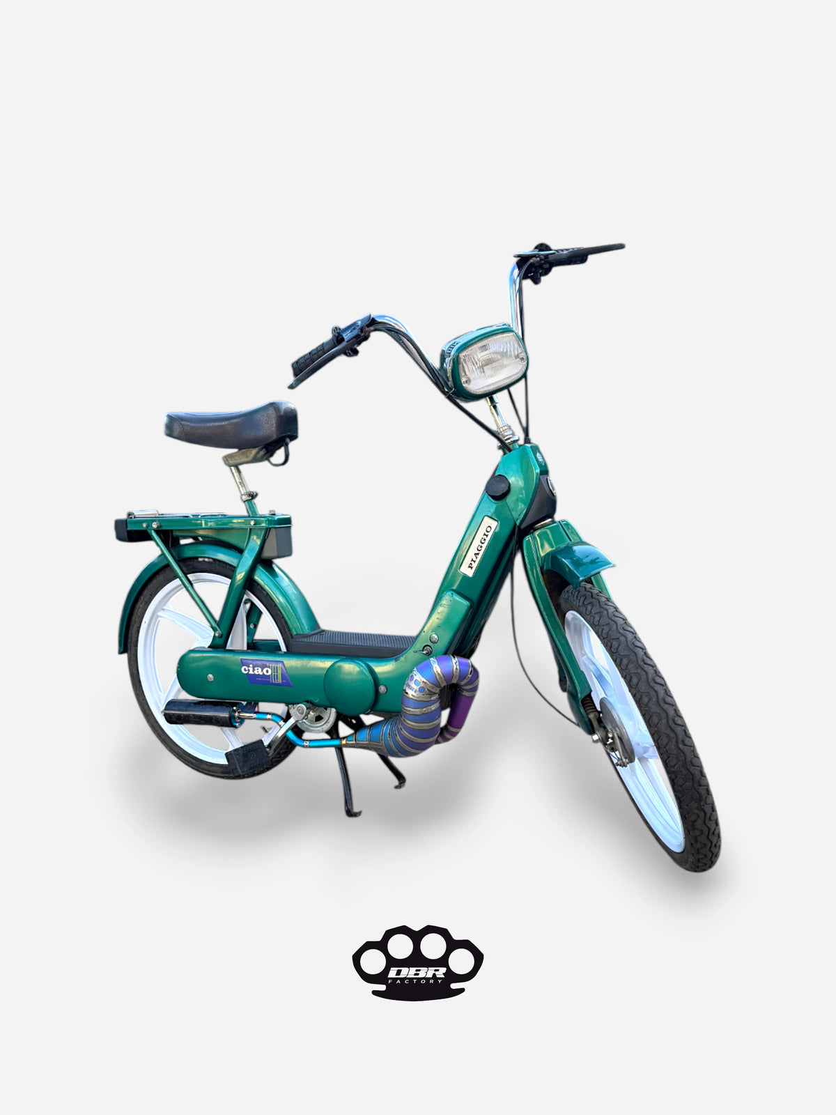 DBR Titan Wyvern Auspuff Multicolor - Vespa und Gilera