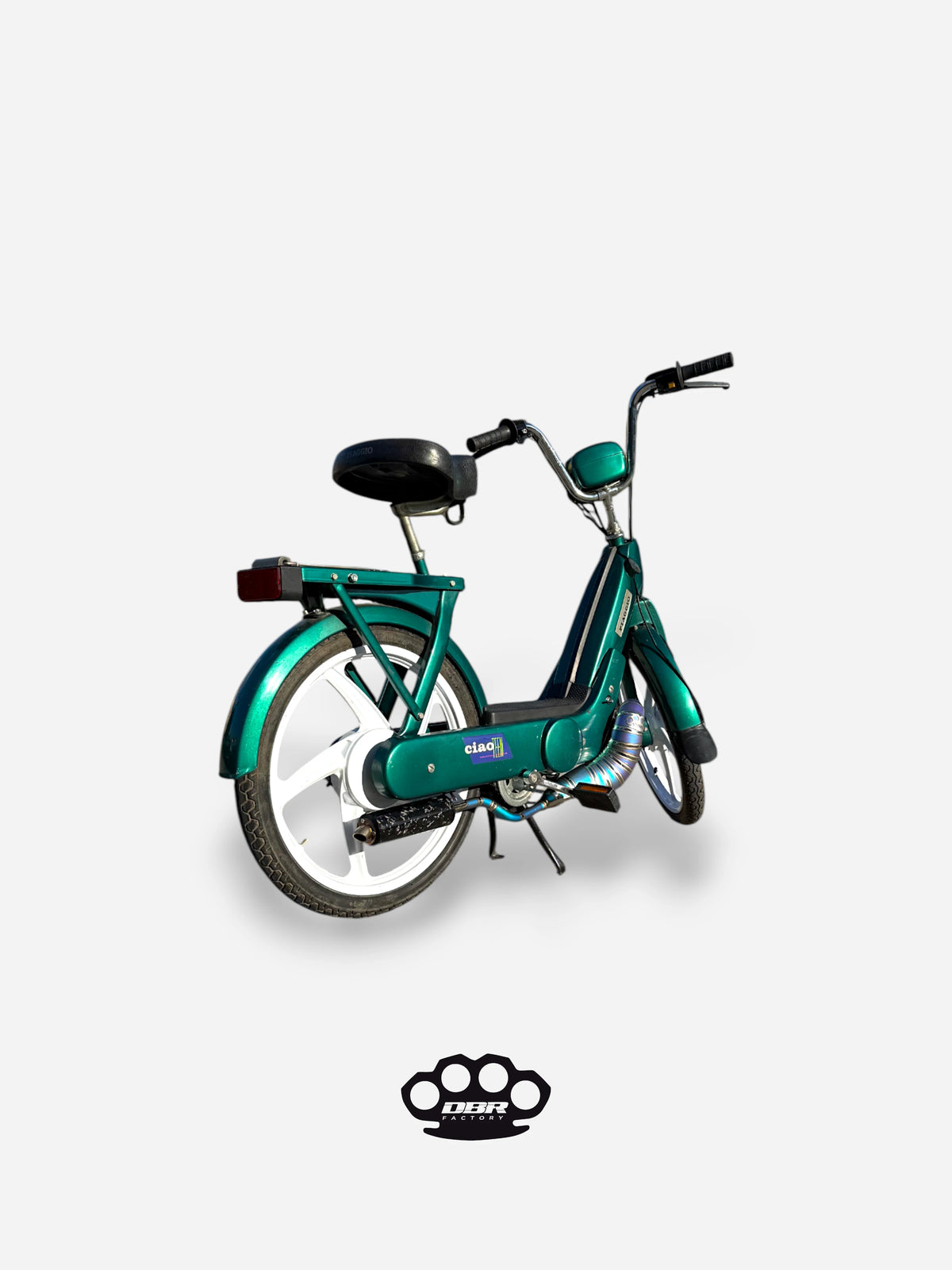 DBR Titan Wyvern Auspuff Multicolor - Vespa und Gilera