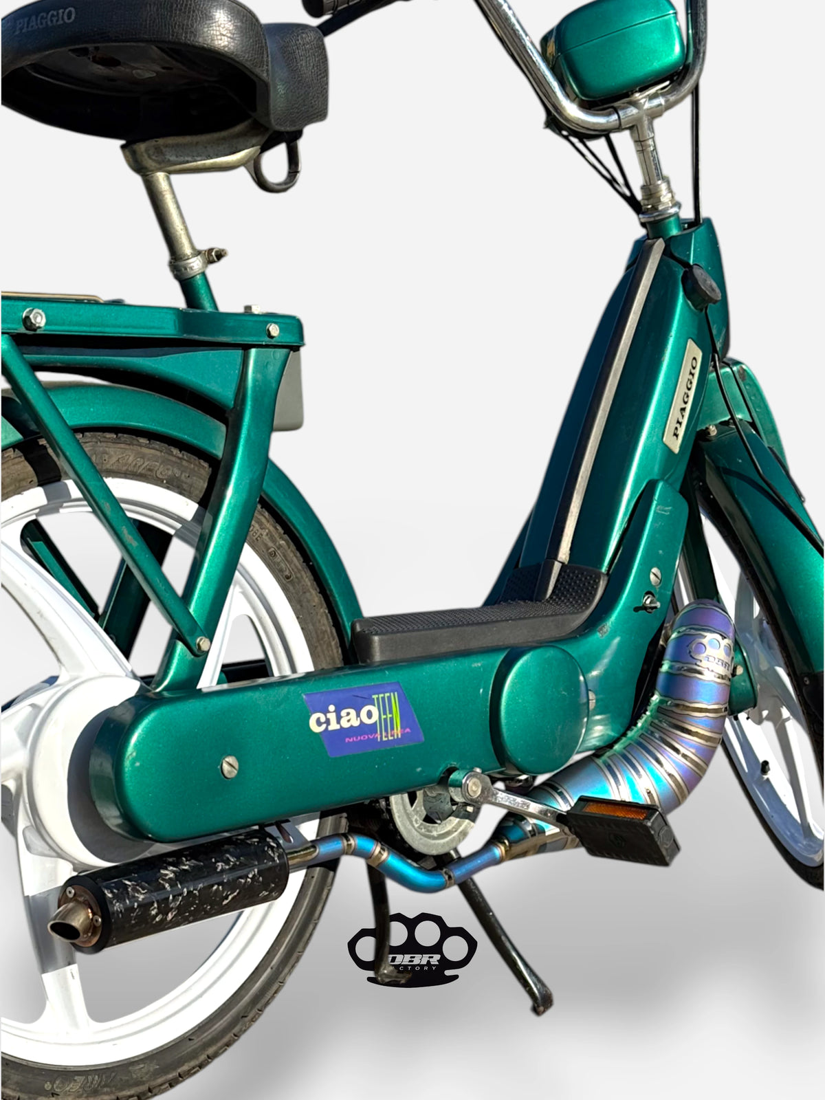 DBR Titan Wyvern Auspuff Multicolor - Vespa und Gilera