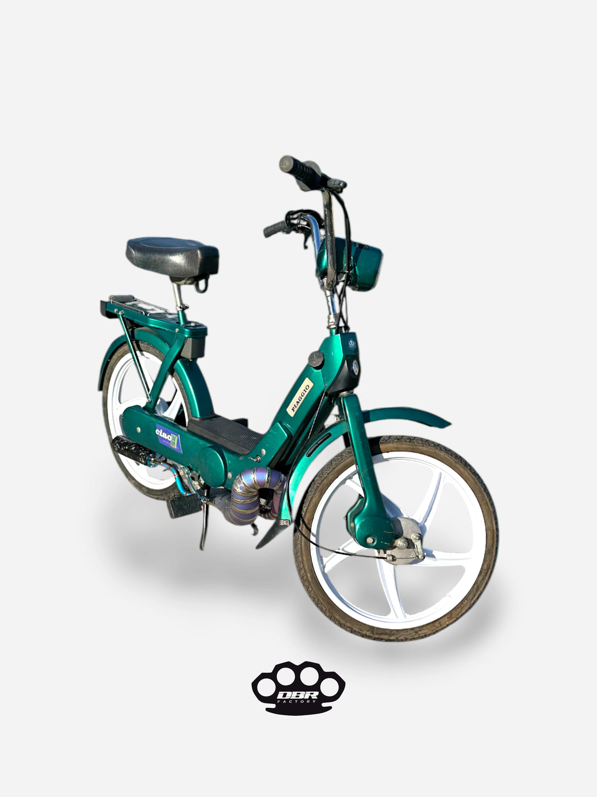 DBR Titan Wyvern Auspuff Multicolor - Vespa und Gilera