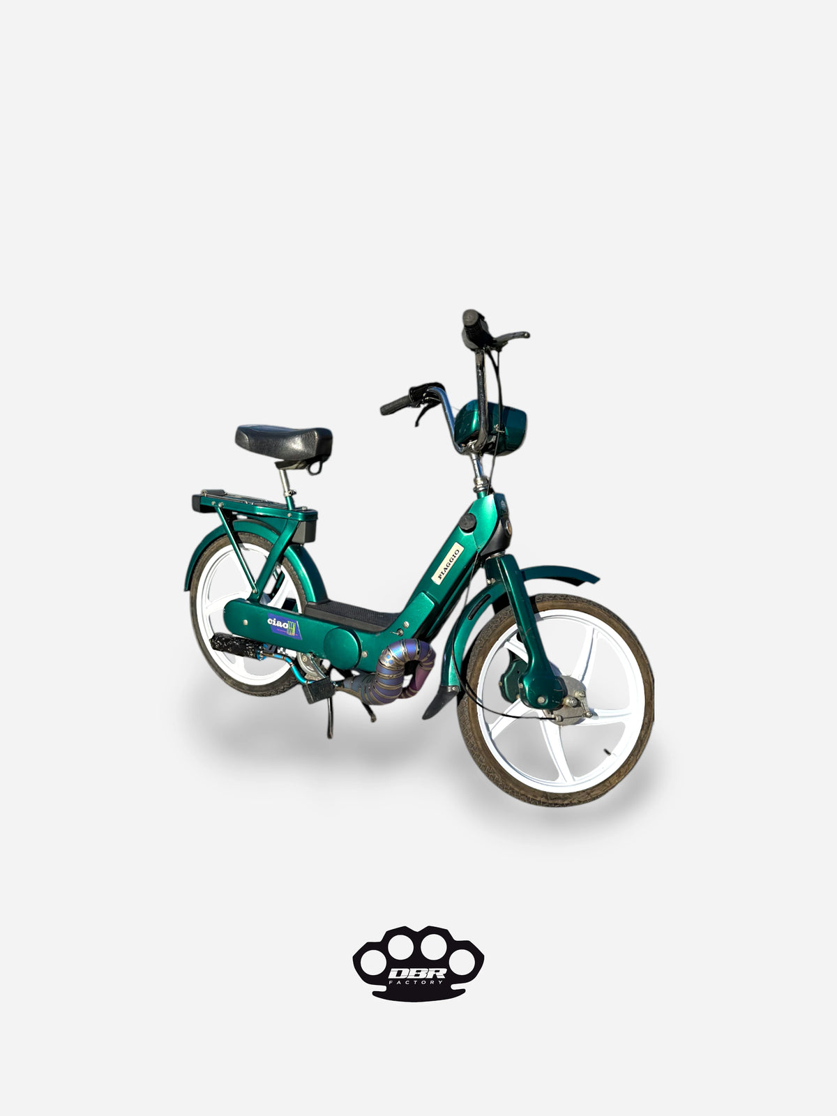 DBR Titan Wyvern Auspuff Multicolor - Vespa und Gilera