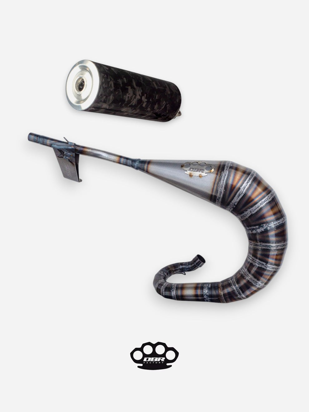 Marmitta DBR MX - Moped Auspuff