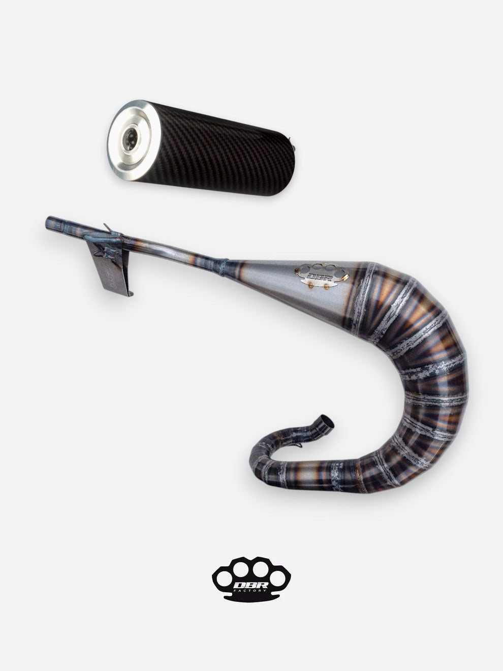 Marmitta DBR MX - Moped Auspuff